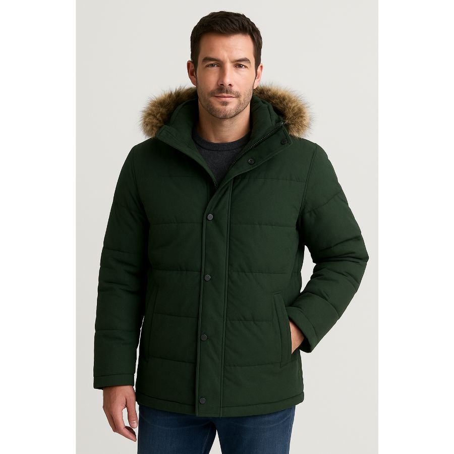 Diego | Abrigo invierno hombre cálido y resistente
